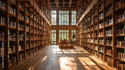 books in library