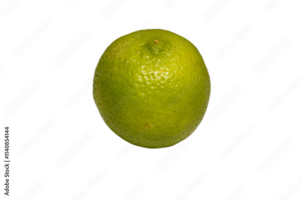 Fresh Green Lime on Black Background for Culinary and Health Use Fresh Green Lime on Black Background for Culinary and Health Use