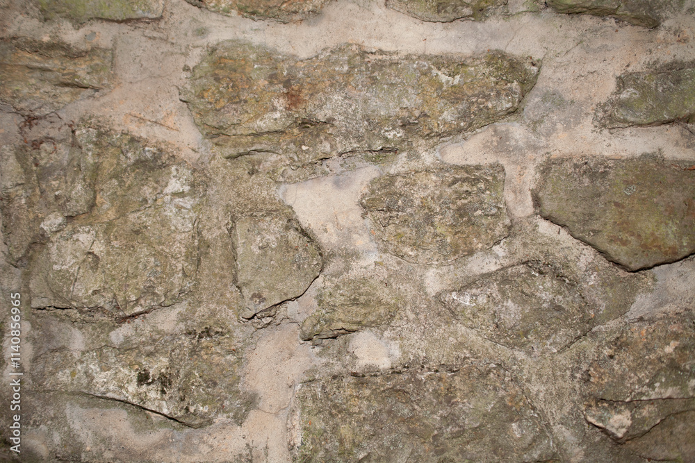 Fototapeta premium Medieval Wall Texture in Stone