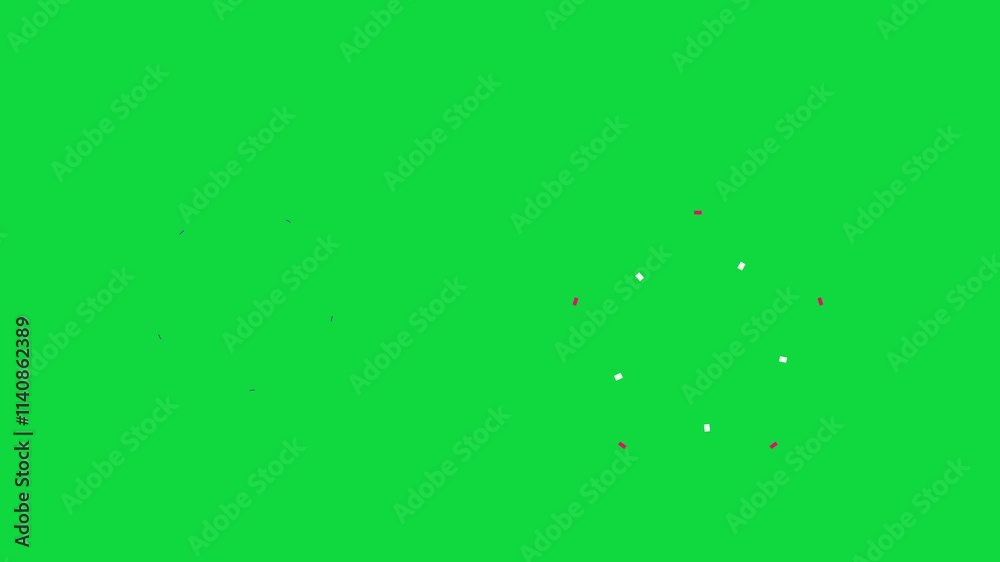 4set animation of Circle Burst Motion Graphics in After Effects pop up, line effects, shiny, blast, Particle blast seamless background, Loopable, animation circle burst motion on green screen.