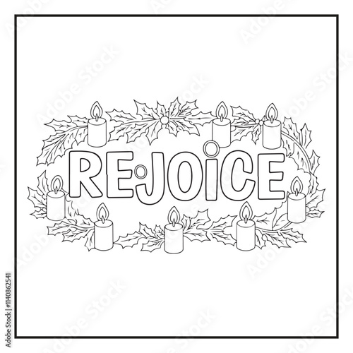 Bold and Easy Bible Verse Coloring Pages