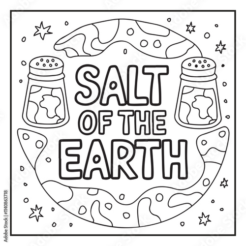 Bold and Easy Bible Verse Coloring Pages
