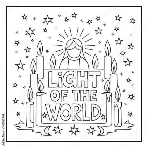 Bold and Easy Bible Verse Coloring Pages

