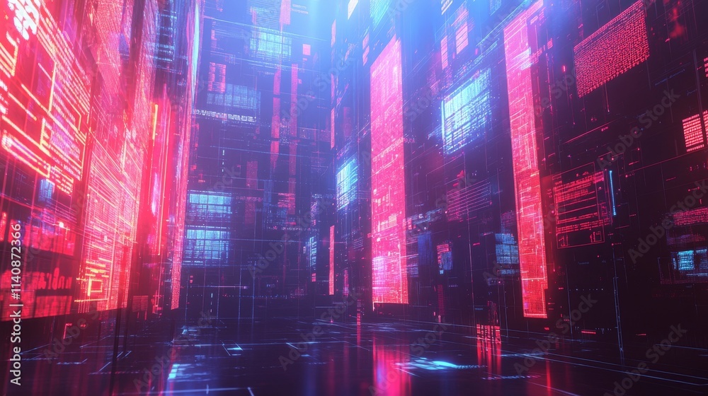 Abstract future city building tech background. Blue digital smart futuristic cityscape concept. Innovation and data hologram for virtual reality. Cyber metaverse network bg. Urban business energy Abstract future city building tech background. Blue digital smart futuristic cityscape concept. Innovation and data hologram for virtual reality. Cyber metaverse network bg. Urban business energy