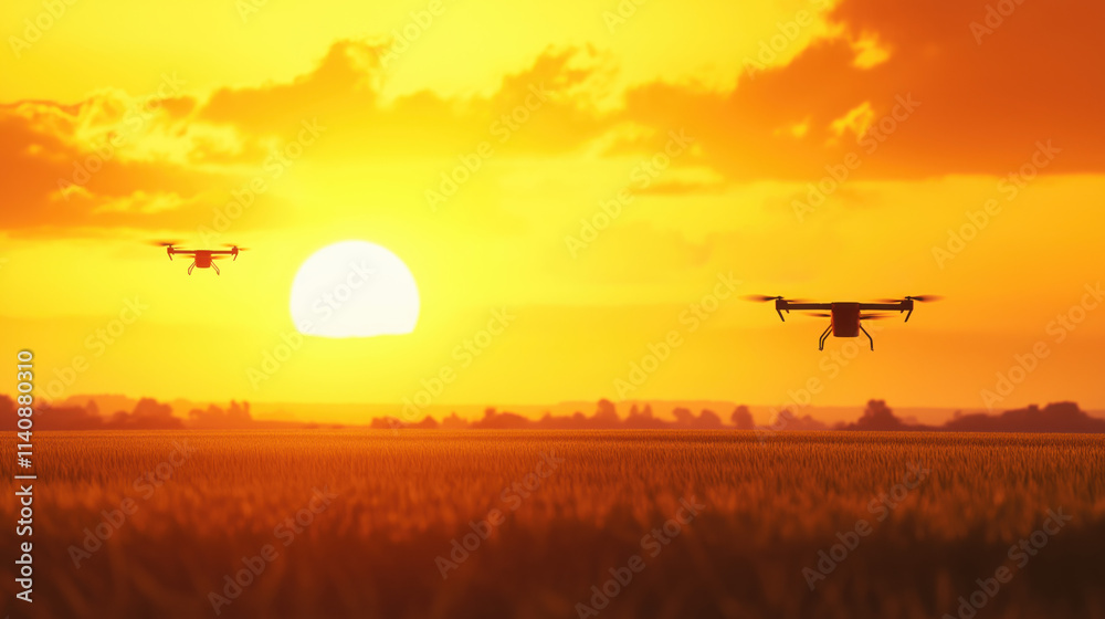 High-Tech Agricultural Drones: Smart Farming Automation for Weed and Pest Control High-Tech Agricultural Drones: Smart Farming Automation for Weed and Pest Control