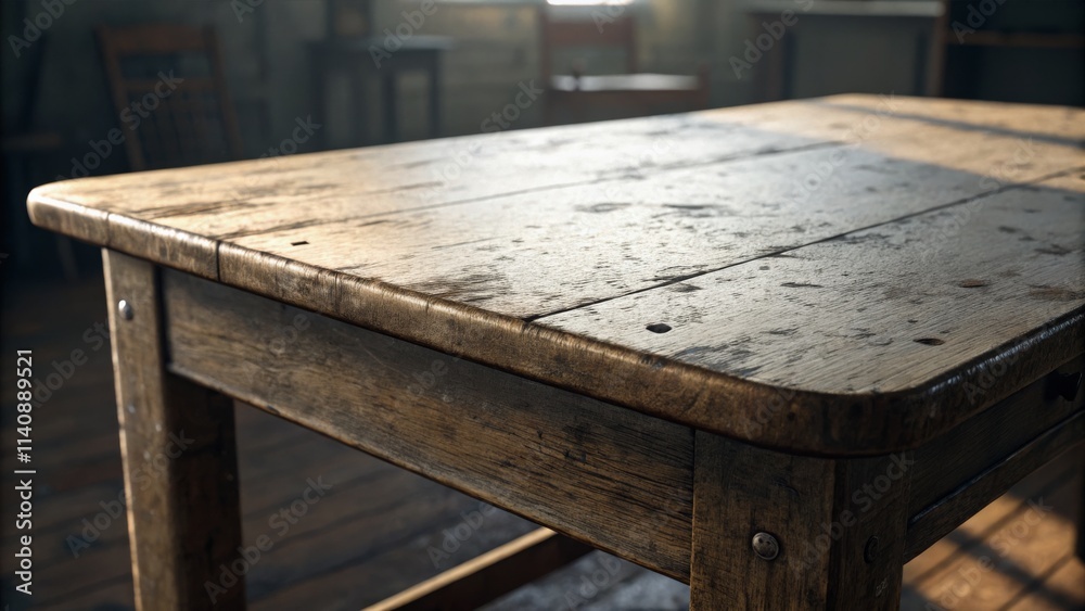 Rustic Wooden Tabletop Close-up Warm Light, Aged Texture, Reclaimed Wood, Table Surface, Wooden Furniture Reclaimed wood, wood texture Rustic Wooden Tabletop Close-up Warm Light, Aged Texture, Reclaimed Wood, Table Surface, Wooden Furniture Reclaimed wood, wood texture
