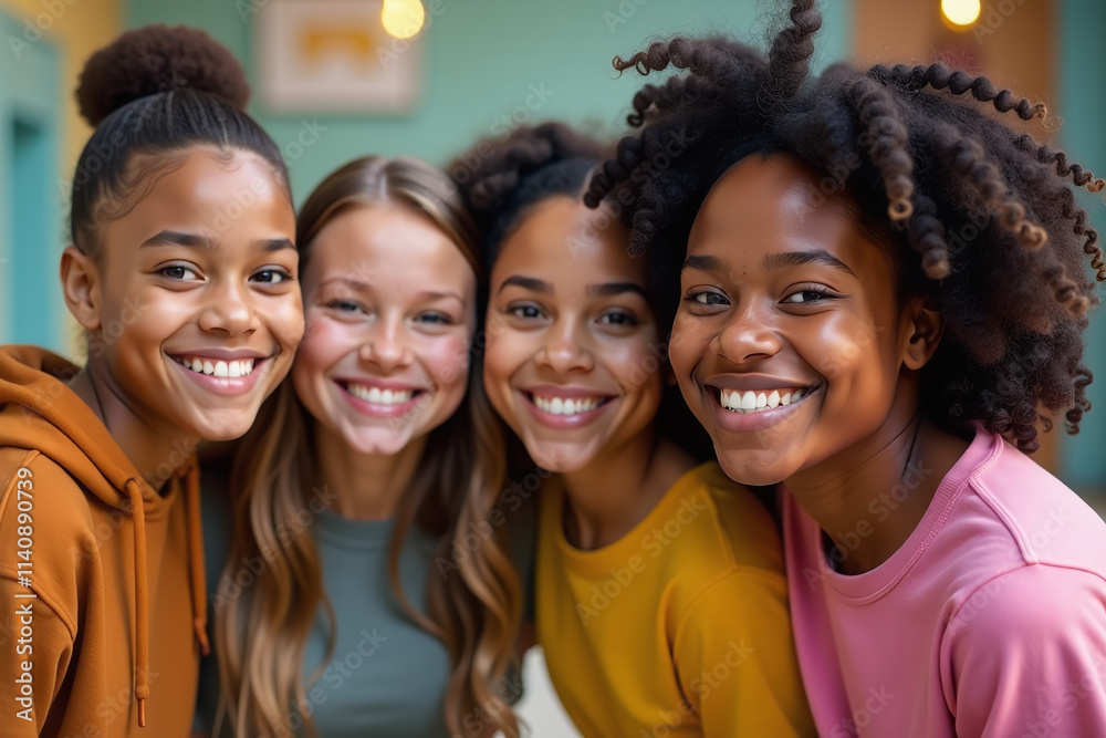 young multiracial group forms strong bonds shared goals cooperative young multiracial group forms strong bonds shared goals cooperative