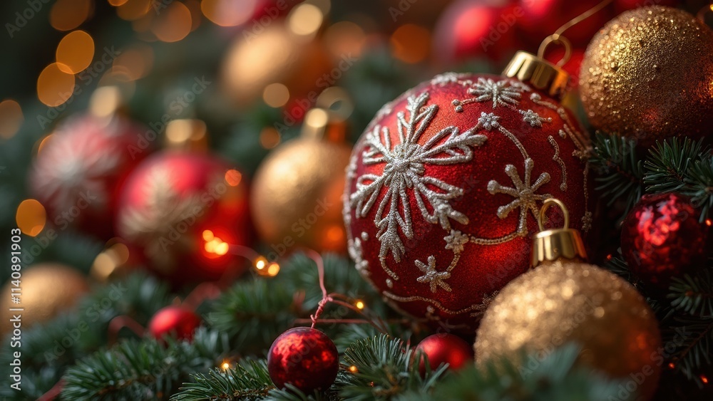 Celebrate the Joy of Christmas and New Year With Festive Decorations and Vibrant Ornaments Celebrate the Joy of Christmas and New Year With Festive Decorations and Vibrant Ornaments