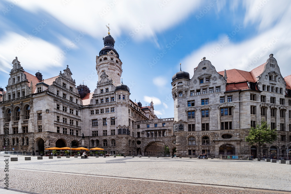 Fototapeta premium New Town Hall Building, Leipzig, Germany