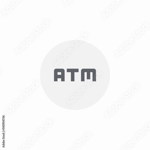 atm machine icon sign vector