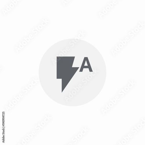 auto flashlight camera icon sign vector