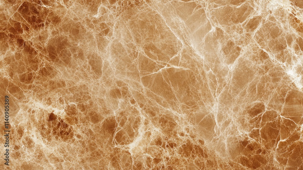 Brown marble texture with white veins creating intricate patterns, conveying luxury and elegance Brown marble texture with white veins creating intricate patterns, conveying luxury and elegance