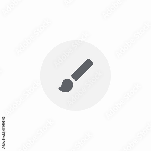 painting brush icon sign vector