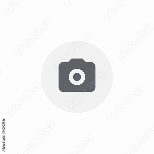 photo camera icon sign vector