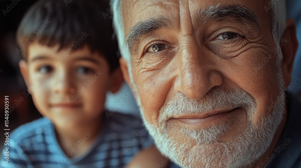 Elderly Man and Child: The Bond Between Generations Elderly Man and Child: The Bond Between Generations