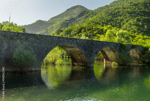 Rijeka Crnojevića Brücke, Montenegro