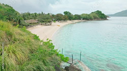 Wallpaper Mural Small Empty Island in the Philippines Torontodigital.ca