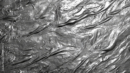 a close up of a metal surface with a lot of water