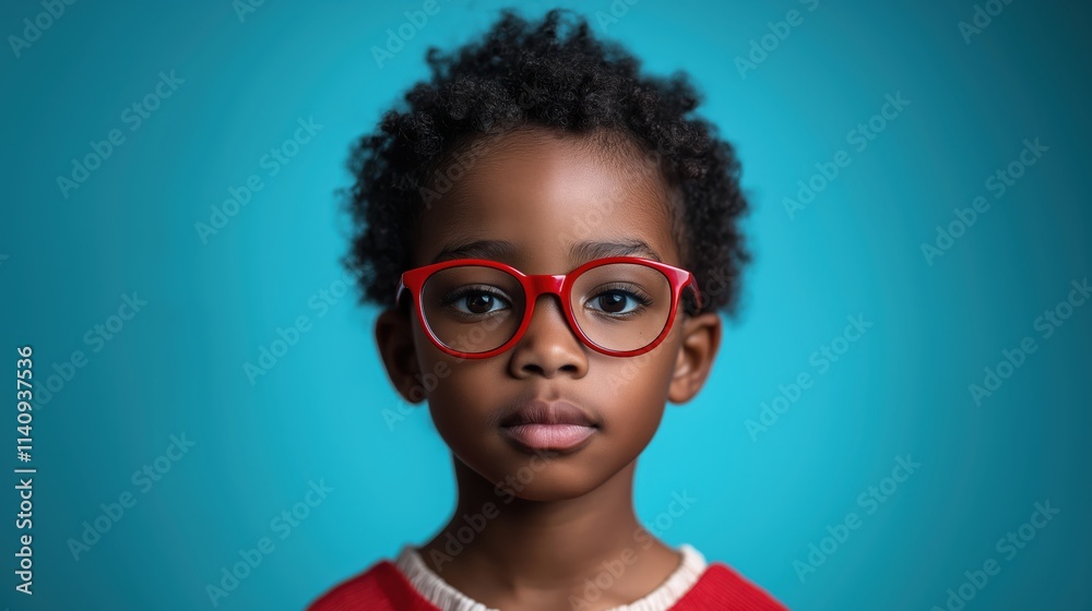 African American Boy created with Generative AI Technology, ai, generative African American Boy created with Generative AI Technology, ai, generative