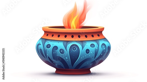 Wallpaper Mural Blue and Orange Bowl with Flickering Flame



 Torontodigital.ca