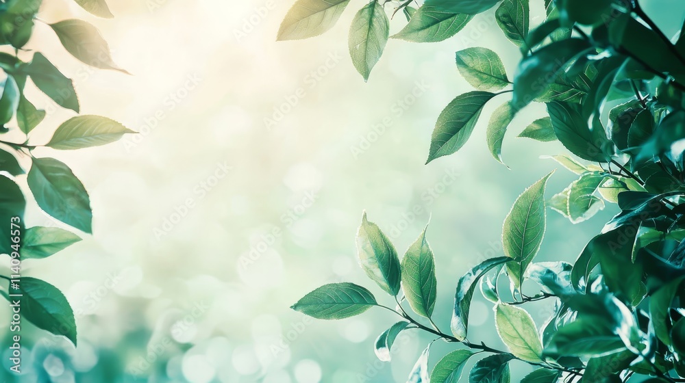 a close up of a tree with green leaves a close up of a tree with green leaves