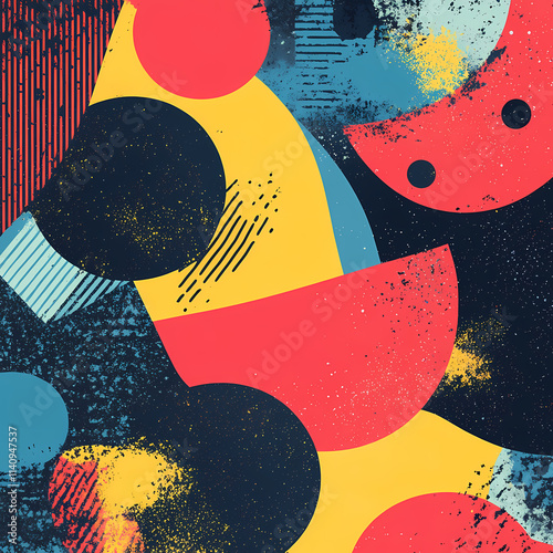 Unique Retro Shapes and Colors