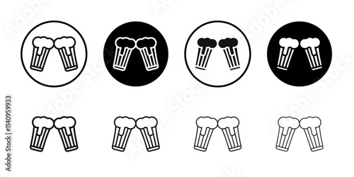 oktoberfest icon Simple thin outline