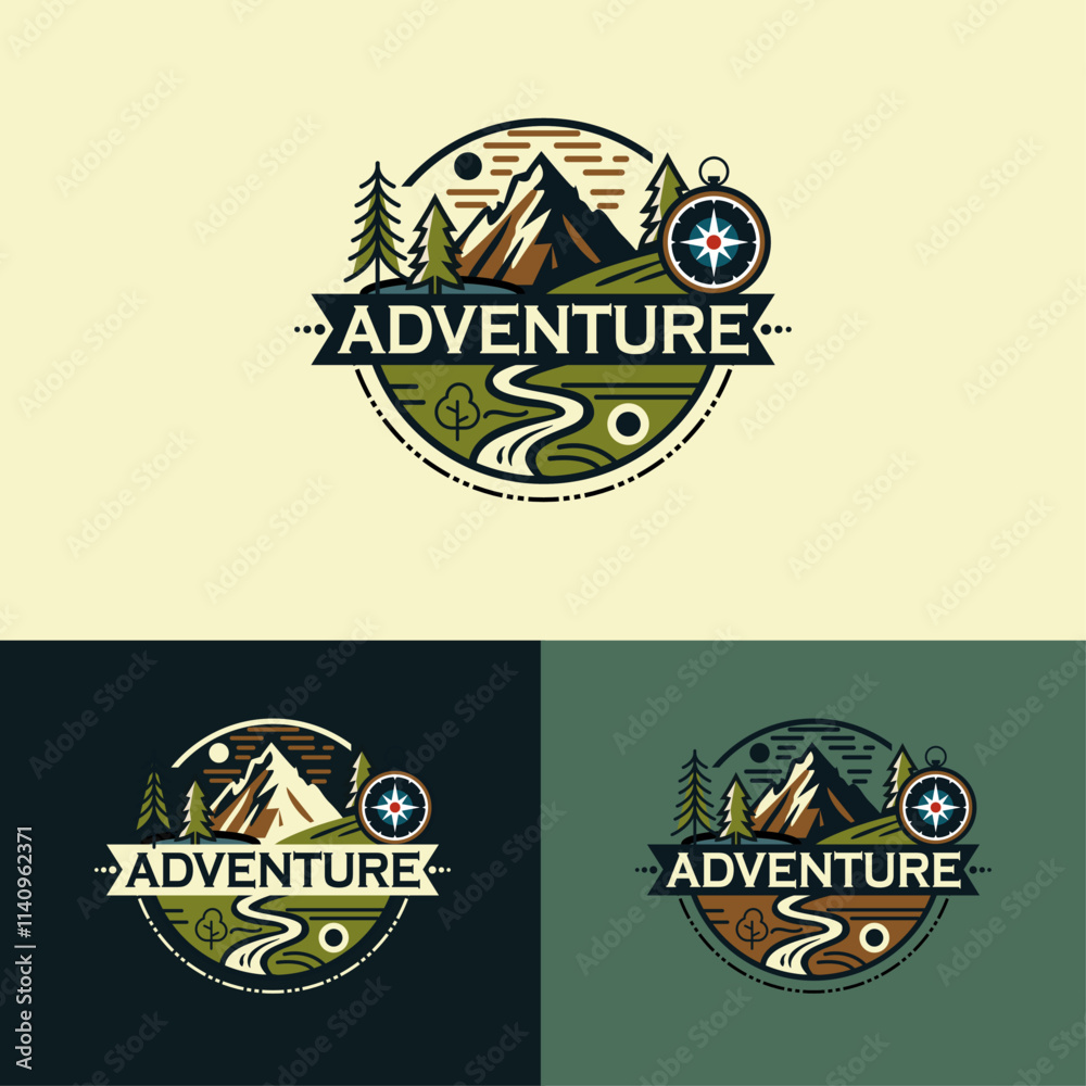 Obraz premium Adventure logo