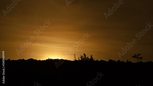 sunset in Sesimbra, Portugal timelapse