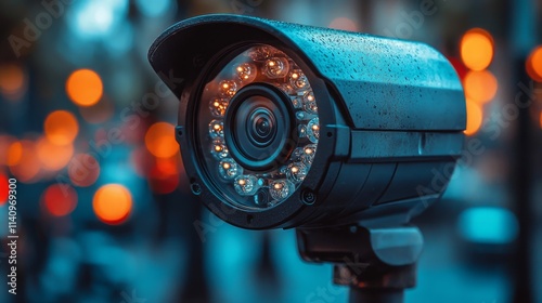Managed security service utilizing advanced surveillance technology in an urban environment photo