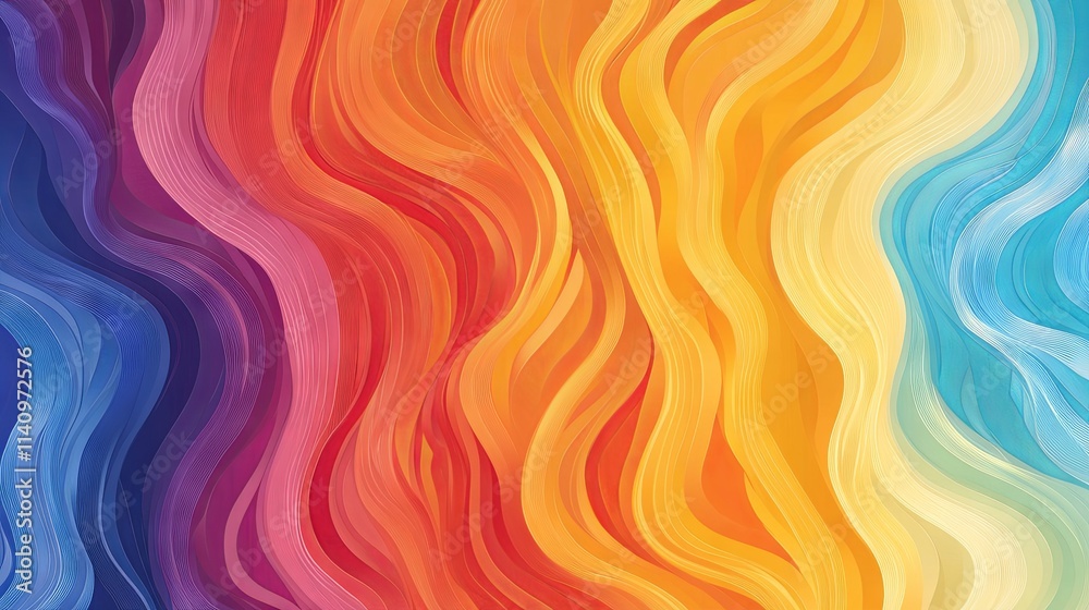 Vector abstract orange wave gradient background Vector abstract orange wave gradient background