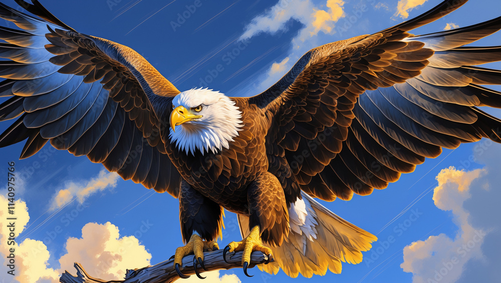 Obraz premium Discover stunning hawk images and art: majestic hawks in flight, fierce portraits, and hunting scenes. Perfect for nature lovers, presentations, and creative projects.