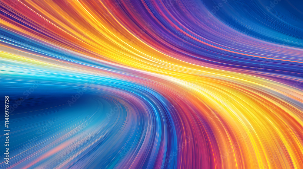 high speed light lines denoting speed, soothing, warm, sligt shades of blue with yellow, orange and purple,
high speed light lines denoting speed, soothing, warm, sligt shades of blue with yellow, orange and purple,