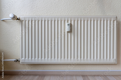 Wallpaper Mural wall mounted radiator in private household Torontodigital.ca