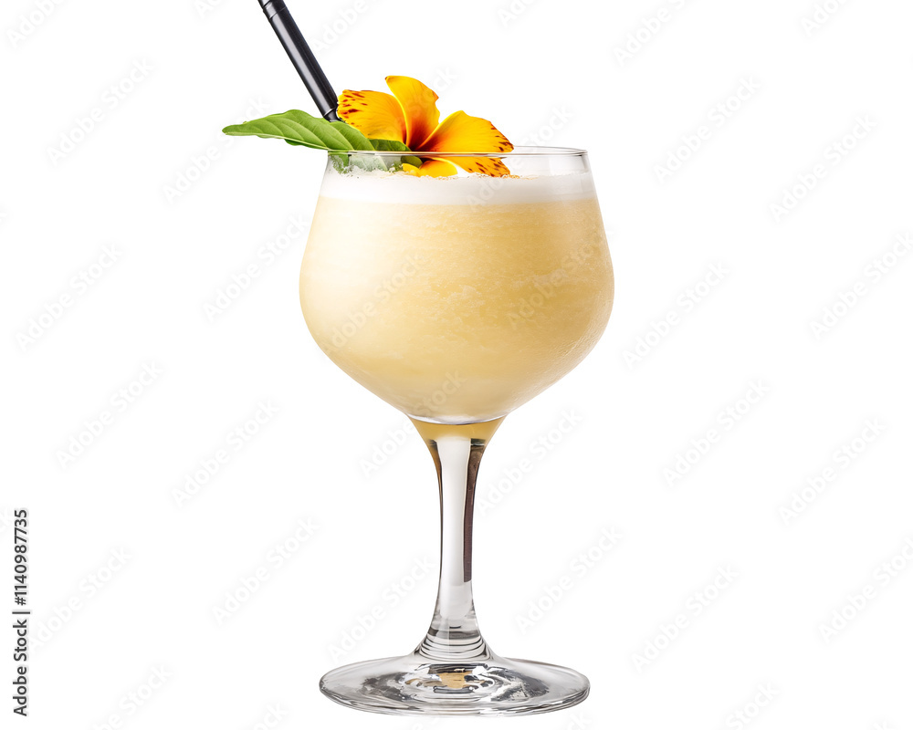 a glass with a drink and a straw a glass with a drink and a straw
