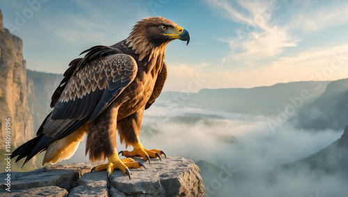 Discover stunning hawk images and art: majestic hawks in flight, fierce portraits, and hunting scenes. Perfect for nature lovers, presentations, and creative projects. photo