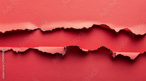 Sheet of red paper texture background