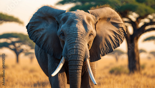 Explore stunning elephant images and art: majestic giants, baby elephants, and herds in the wild. Perfect for presentations, nature projects, and creative designs. photo