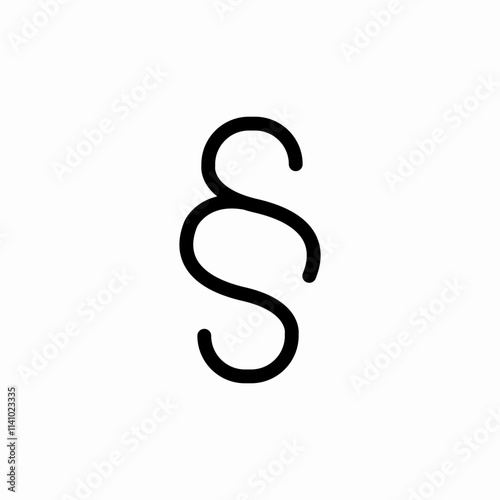 paragraph symbol icon sign vector