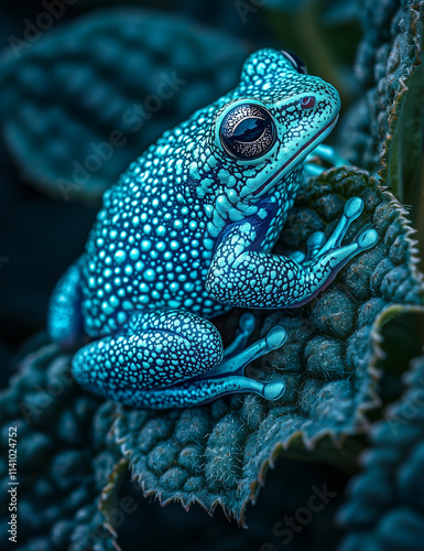 Bioluminescent Frog in the Taiga Biome - Vast Boreal Forest and Its Unique Ecosystem