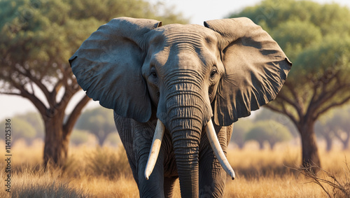 Explore stunning elephant images and art: majestic giants, baby elephants, and herds in the wild. Perfect for presentations, nature projects, and creative designs. photo