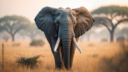Explore stunning elephant images and art: majestic giants, baby elephants, and herds in the wild. Perfect for presentations, nature projects, and creative designs. photo