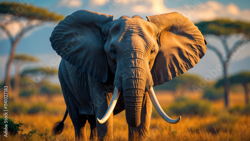 Explore stunning elephant images and art: majestic giants, baby elephants, and herds in the wild. Perfect for presentations, nature projects, and creative designs. photo