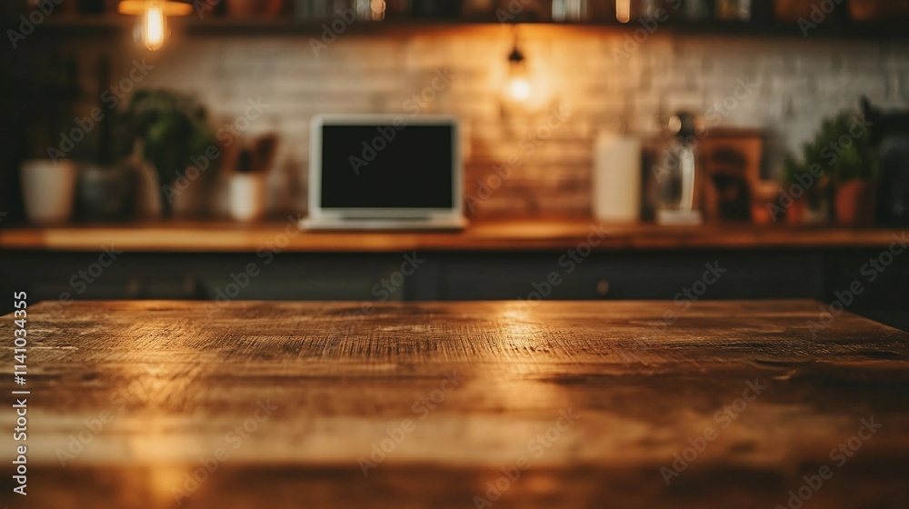 Neat desktop scene with laptop and minimal accessories, professional and clean layout for corporate, work-from-home, or productivity visuals Neat desktop scene with laptop and minimal accessories, professional and clean layout for corporate, work-from-home, or productivity visuals