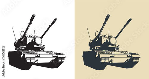 Gepard anti-aircraft self-propelled gun