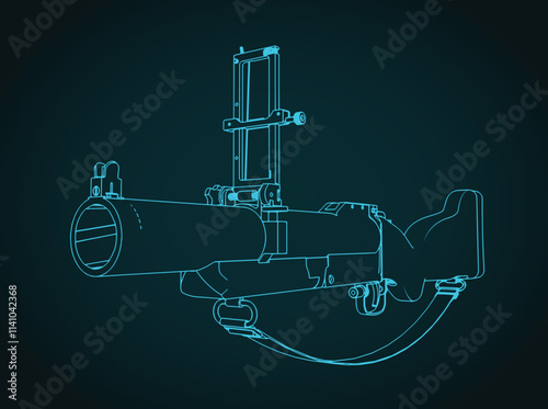 M79 grenade launcher blueprint