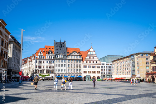 Marktplatz, Leipzig, Sachsen, Deutschland  photo