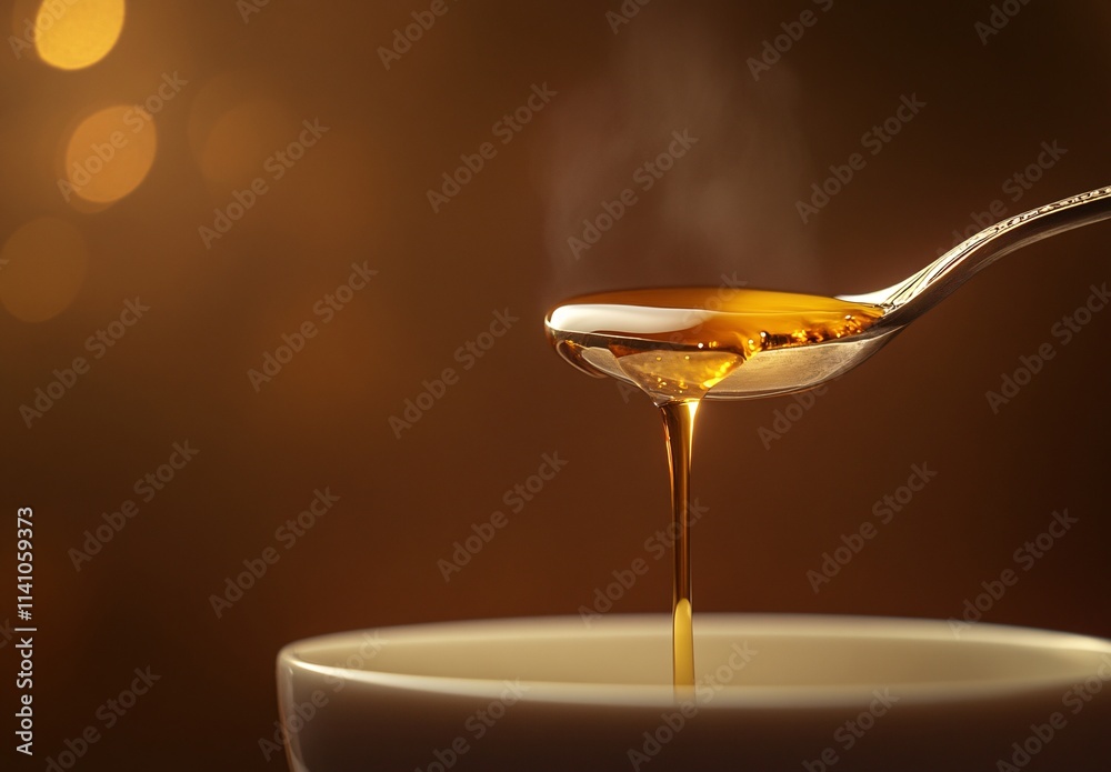 honey dripping from spoon honey dripping from spoon