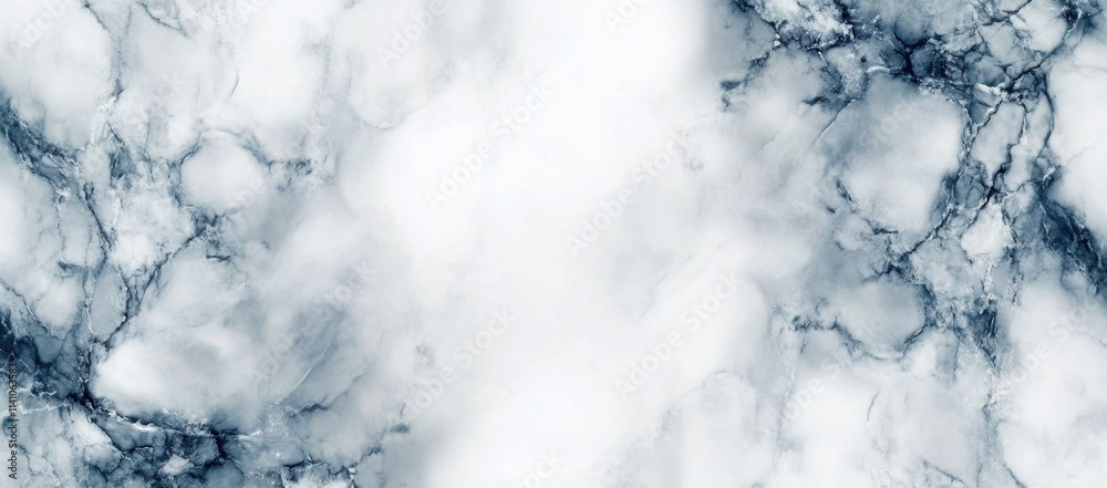 Blue marble background, white and blue color scheme, light gray and sky-blue style, delicate texture, soft edges, flat form Generative AI