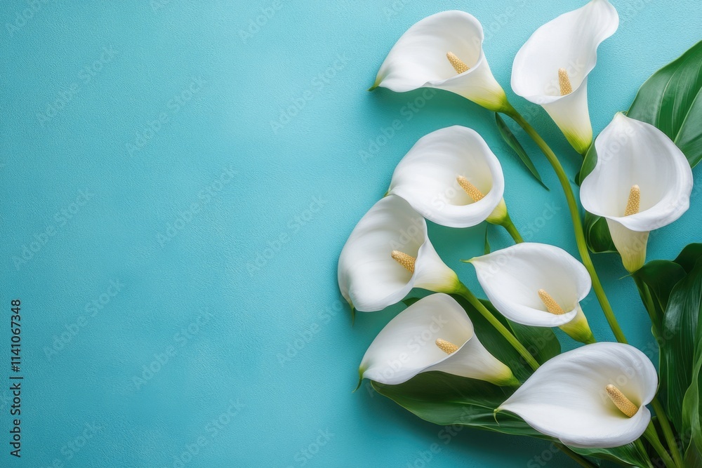 lily turquoise background image lily turquoise background image